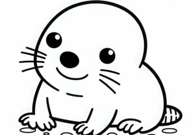 Maulwurf: kostenlose Ausmalbilder