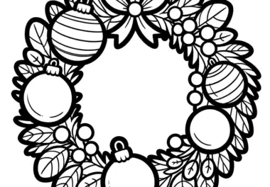 Weihnachtsmotive zum Ausmalen & Ausdrucken (kostenlos)