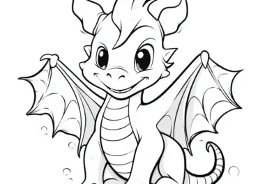 Frecher kleiner Drache: Bild zum Download (Gratis)