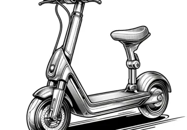 Detaillierter Roller: Komplexe Malvorlage zum Herunterladen (Gratis)