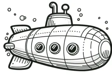 U-Boot zum Ausmalen: Jetzt kostenlos zum Download
