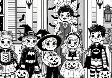 Halloween-Party: Bilder ausdrucken oder online ausmalen