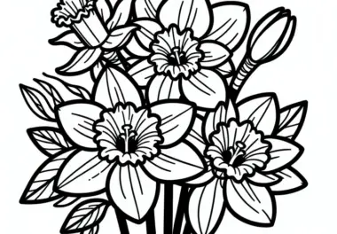 Frühling: kostenlose Ausmalbilder