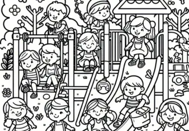 Kindertag: kostenlose Ausmalbilder & Malvorlagen