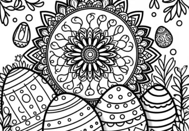 Mandalas zu Ostern: ausdrucken oder online ausmalen