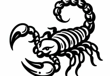 Skorpione: Ausmalbilder kostenlos