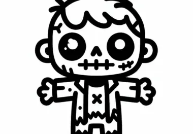 Zombies: kostenlose Ausmalbilder