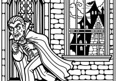 Vampire: kostenlose Ausmalbilder