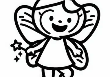 Zahnfee: kostenlose Ausmalbilder