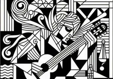 Pablo Picasso: Ausmalbilder