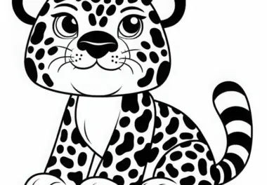 Jaguar: kostenlose Ausmalbilder