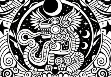 Akbal Nach Malvorlage Sternzeichen Maya Gratis