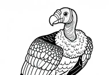 Vögel in Südamerika: Ausmalbilder kostenlos