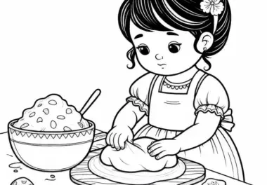 Backen Ausmalbild für dein Hobby kostenlos