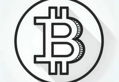 Bitcoin-Symbol Ausmalbild Kostenlos