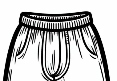 Boxershorts Malvorlage für Kleidung Kostenlos