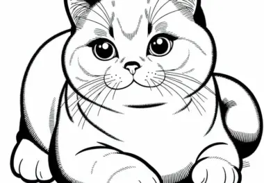 Britisch Kurzhaar Malvorlage Katze Kostenlos