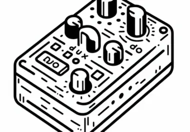 Di-Box Direkte Eingabebox Ausmalbild Zubehör Musikinstrument Kostenlos