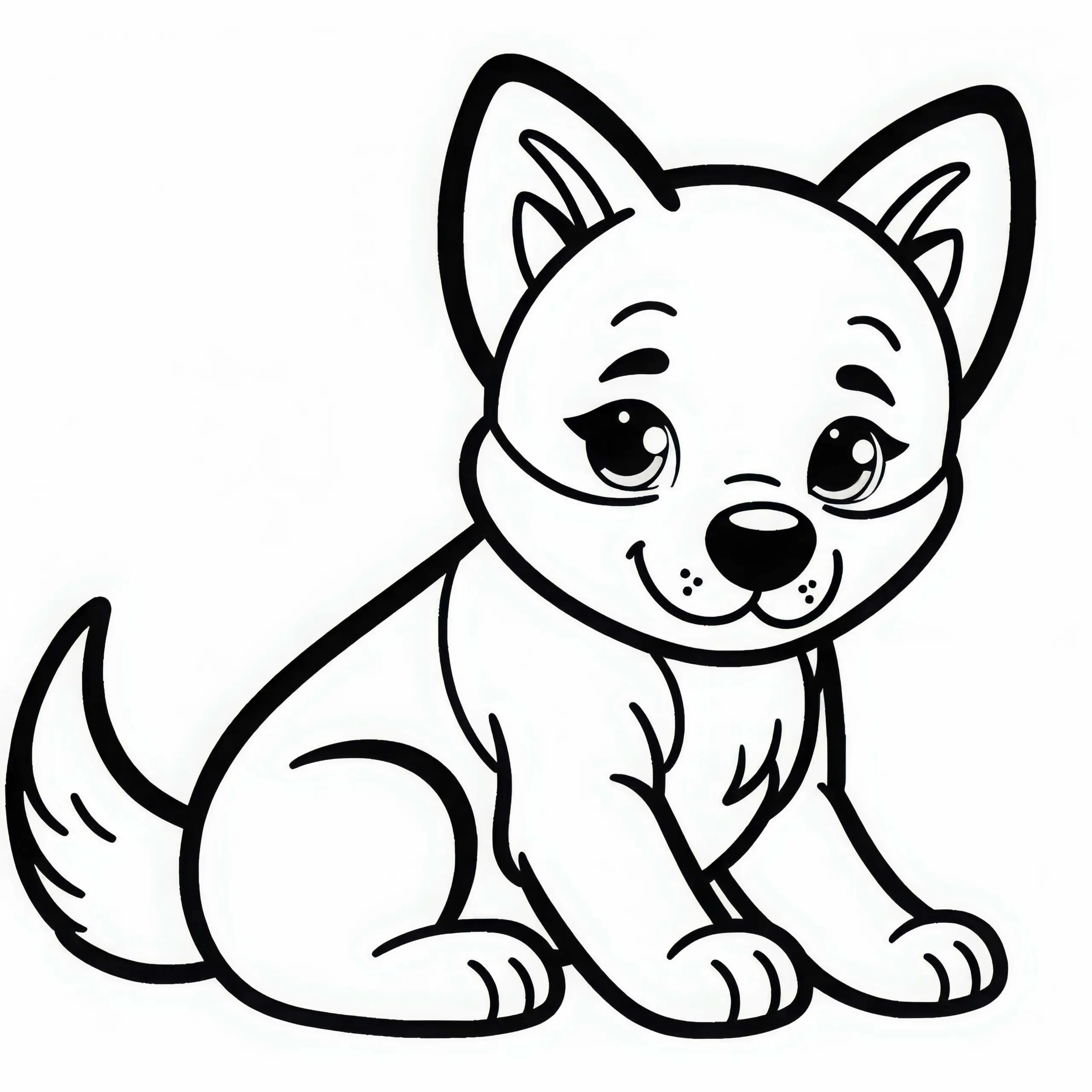 Dingo Ausmalbild Einfach Gratis