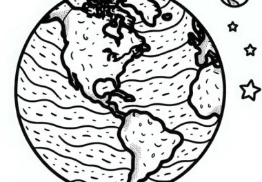 Weltall & Astronomie: kostenlose Ausmalbilder