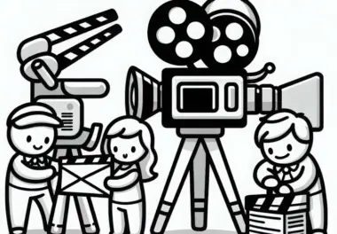 Filmkamera Malvorlage Kostenloser Download