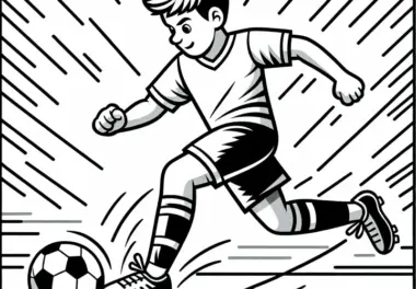 Fußball: kostenlose Ausmalbilder