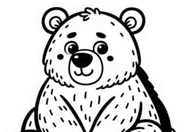 Grizzly: kostenlose Ausmalbilder