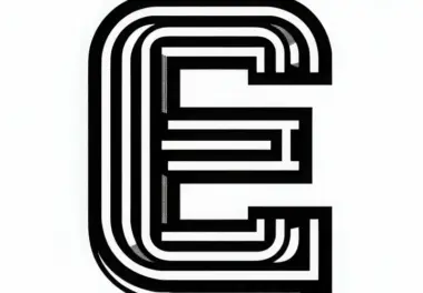 Große Buchstaben Ausmalvorlage Kostenlos