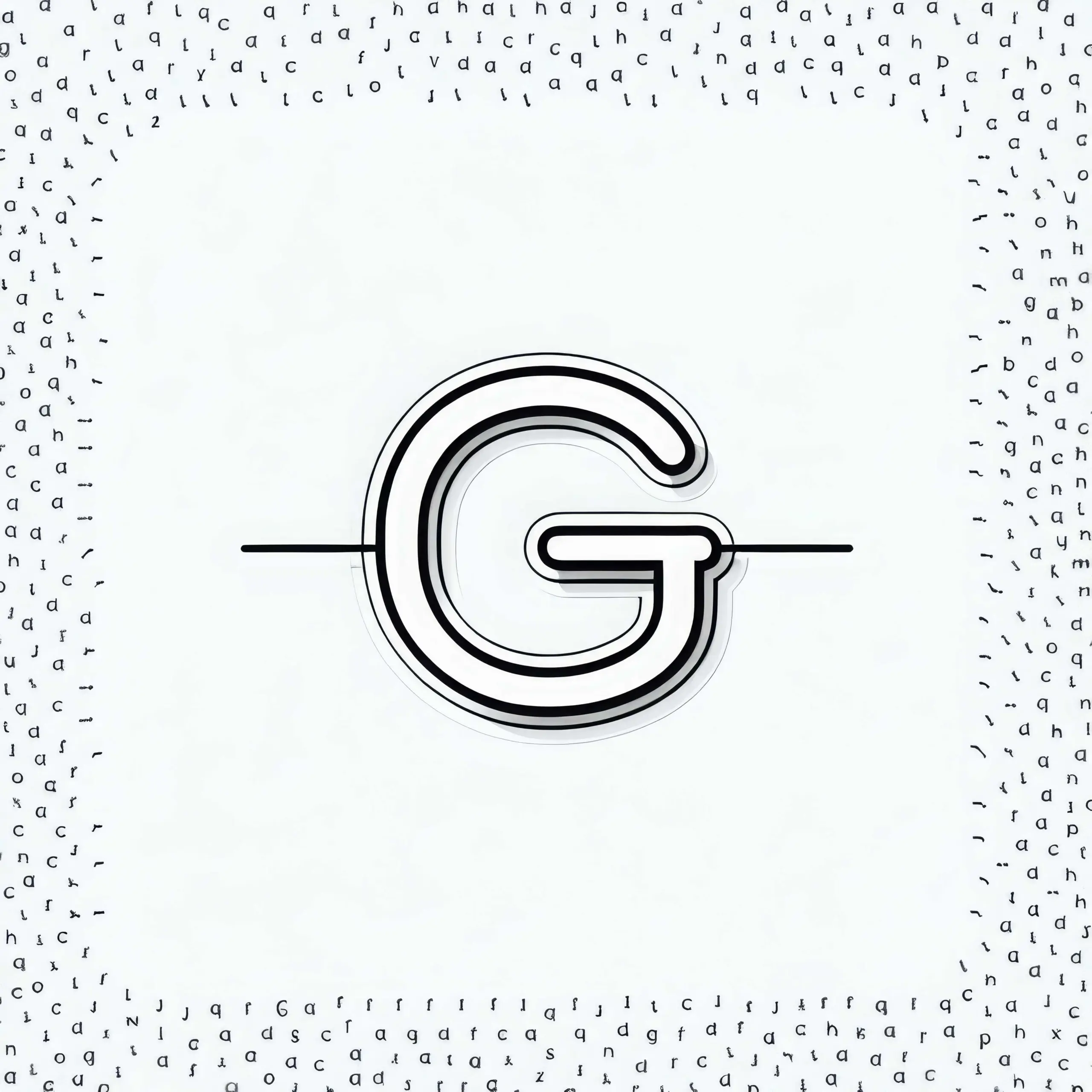 Großbuchstabe G – Malvorlage kostenlos (Ausmalbild)