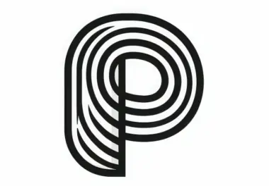 Großbuchstabe P – Ausmalbild kostenlos