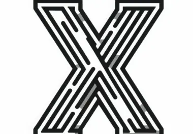 Großbuchstabe X Ausmalbild Kostenlos Zum Download