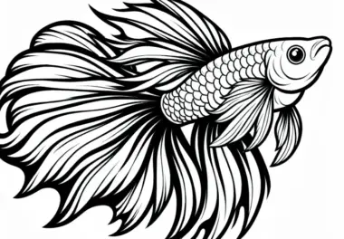 Guppy Ausmalbild Kostenlos