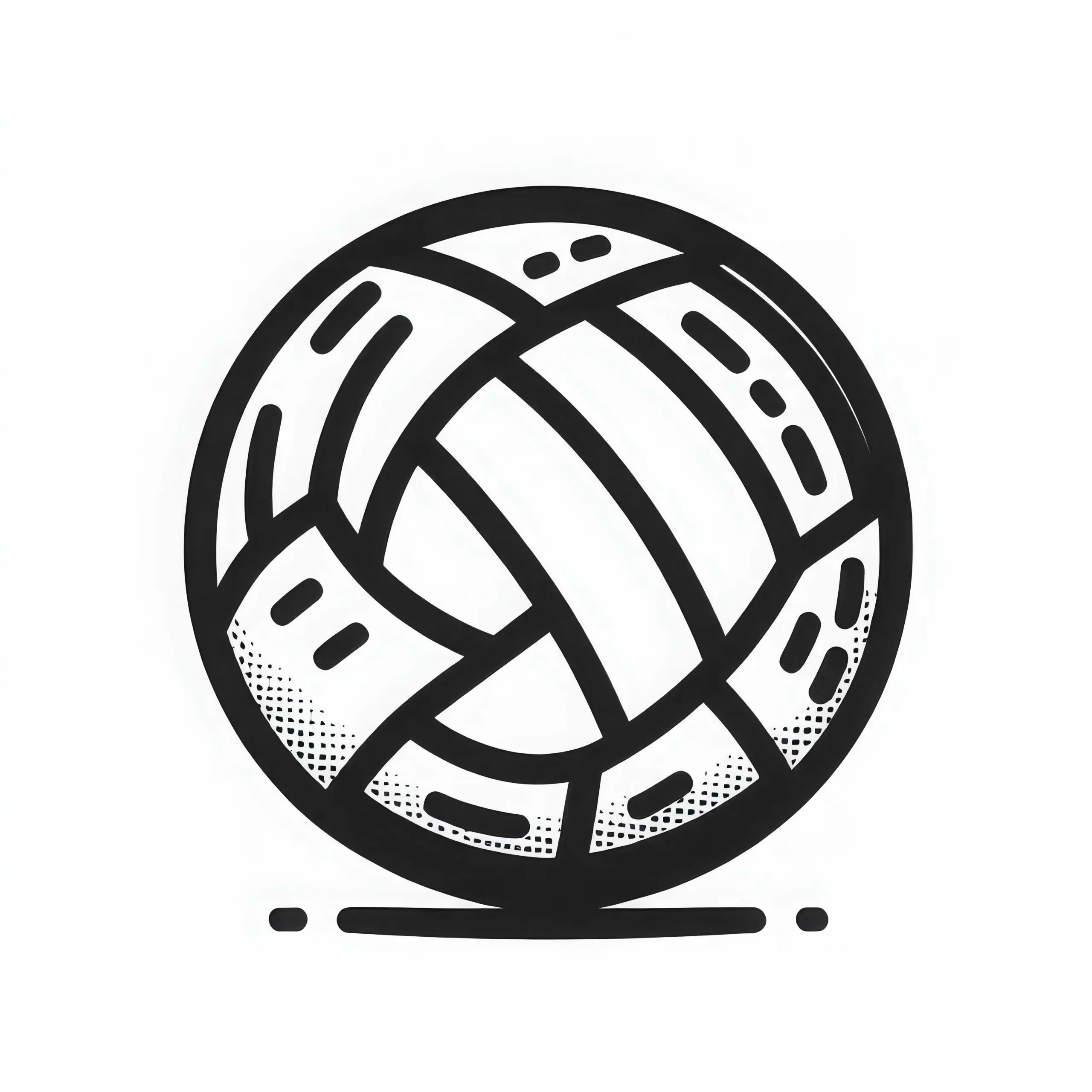 Handball Ausmalbild kostenlos herunterladen