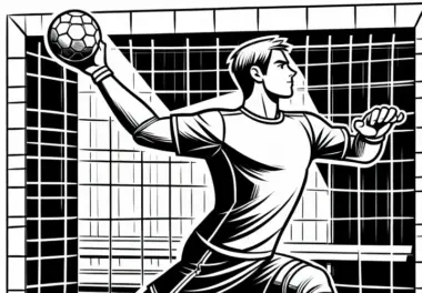 Handball Torwart Malvorlage Kostenlos