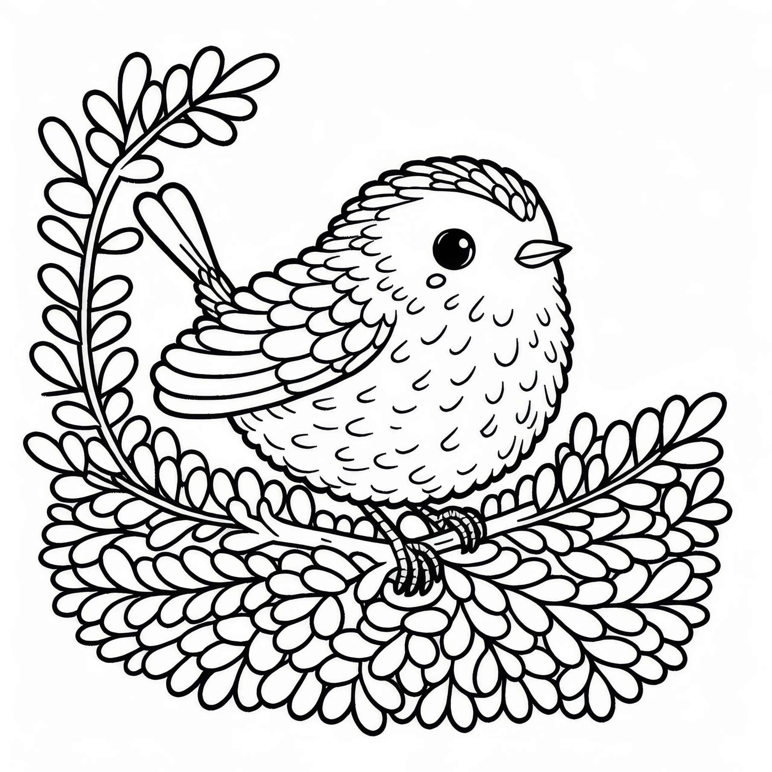Heckenbraunelle Vogel in Europa Ausmalbild Gratis