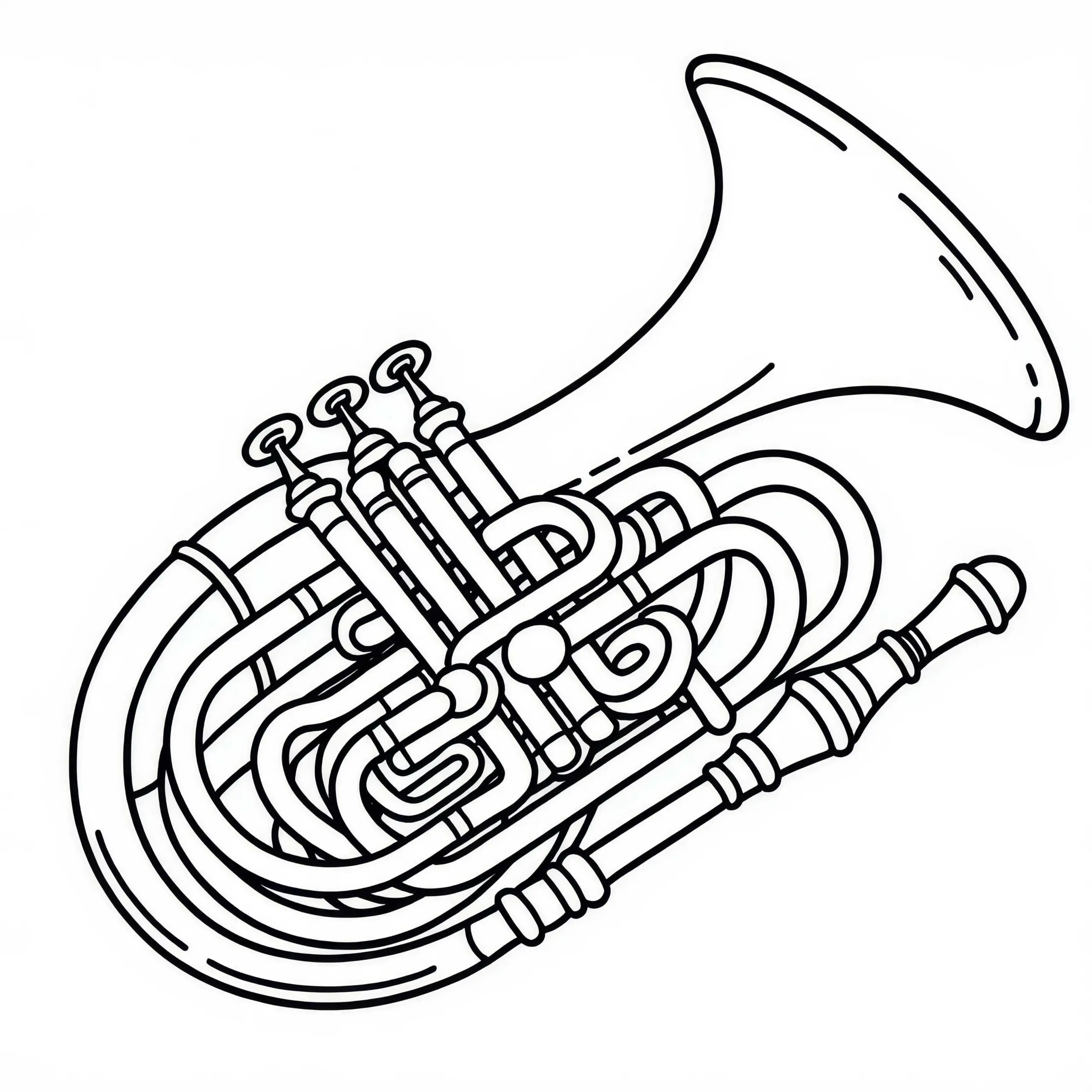 Holzblasinstrument Ausmalbild Kostenlos Herunterladen