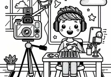 Influencer: kostenlose Ausmalbilder