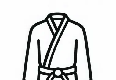 Karate Trainingsanzug Ausmalbild Einfach Gratis