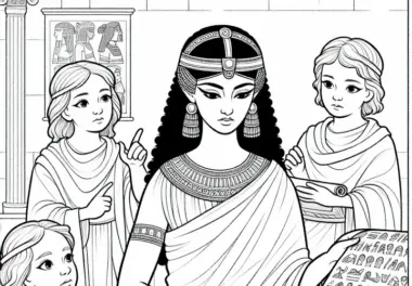 Historische Frauenfiguren: Ausmalbilder kostenlos ausmalen