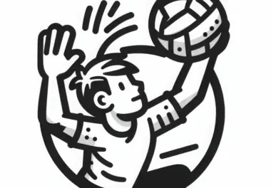 Korbball Verteidiger Ausmalbild Einfach Kostenlos