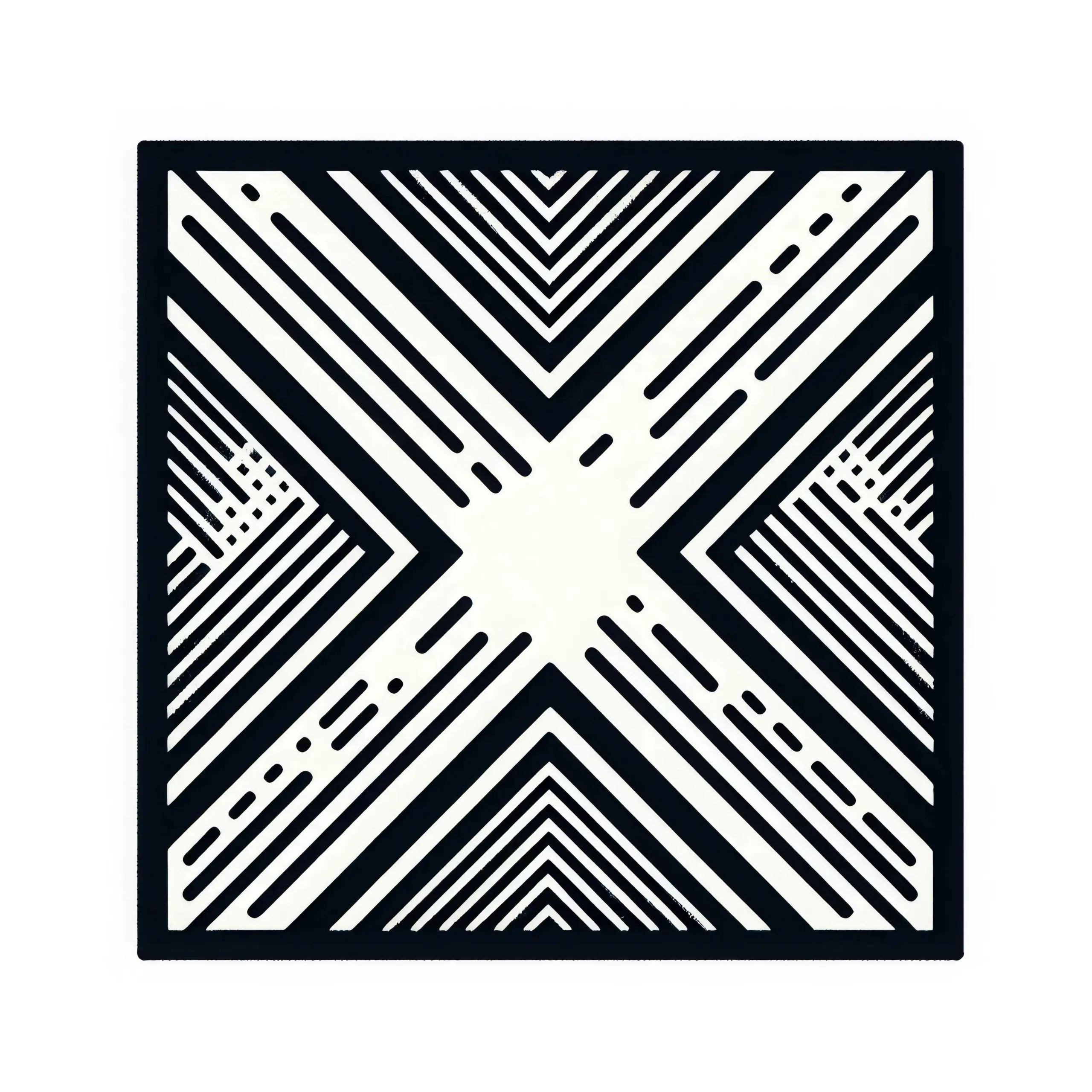 Kostenloses Kreuz-Symbol Ausmalbild zum Download