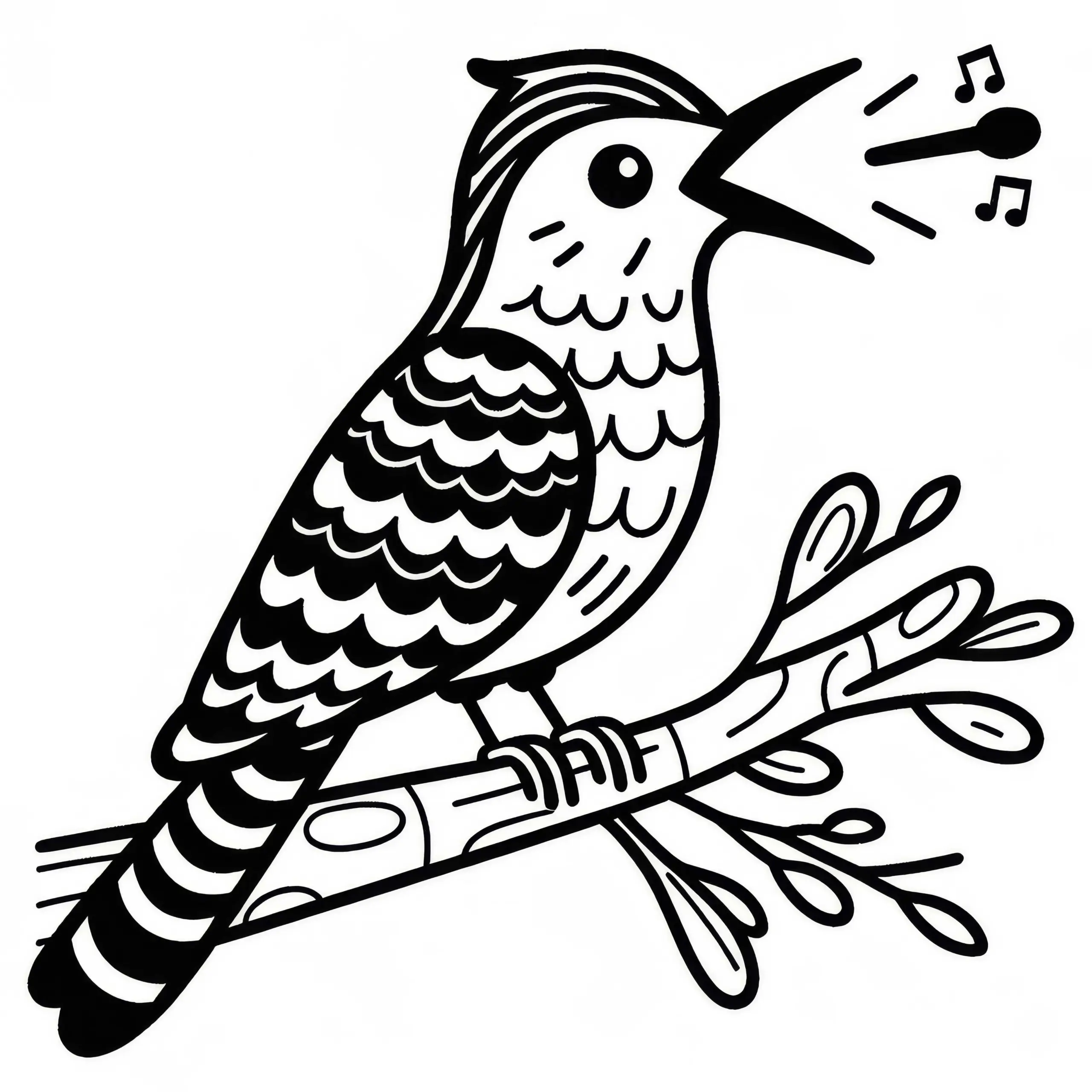 Kuckuck Vogel Europa Ausmalbild Gratis