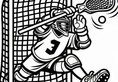 Lacrosse: kostenlose Ausmalbilder