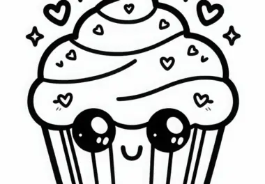 Kawaii: Ausmalbilder kostenlos