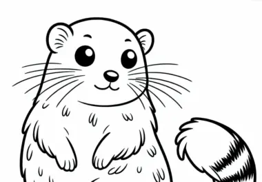 Lemming Ausmalbild Einfach Kostenlos