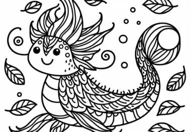 Leviathan: kostenlose Ausmalbilder