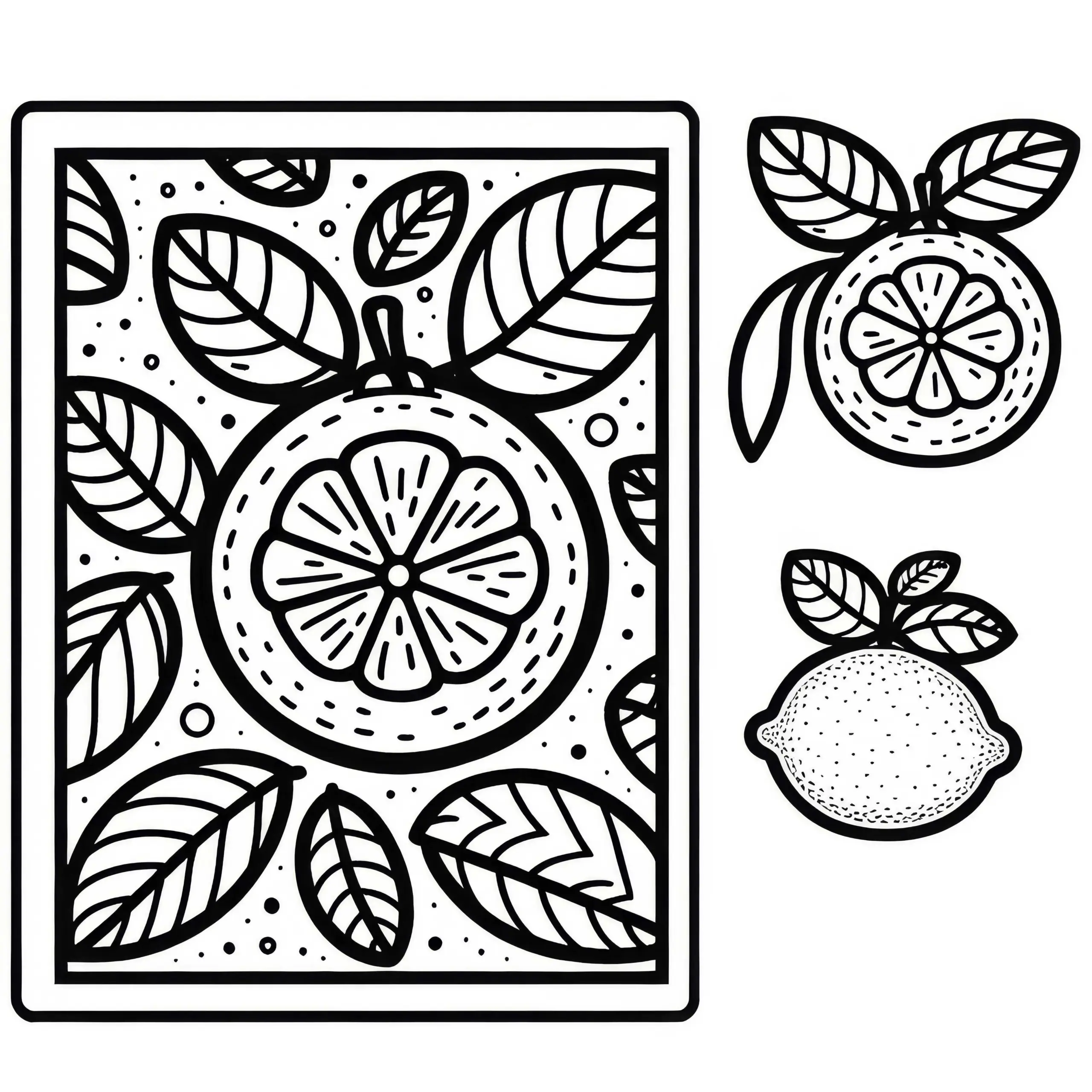 Limette Ausmalbild Gratis – Kostenloses Download-Angebot