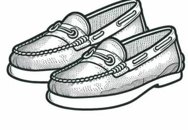 Ausmalbild für Loafers – Kostüme zum Malen