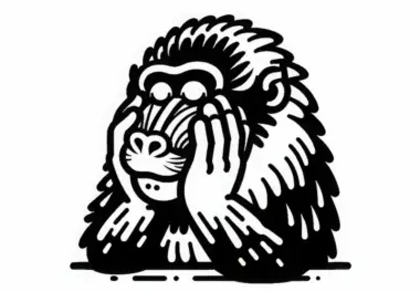 Mandrill Ausmalbild Einfach Gratis Herunterladen