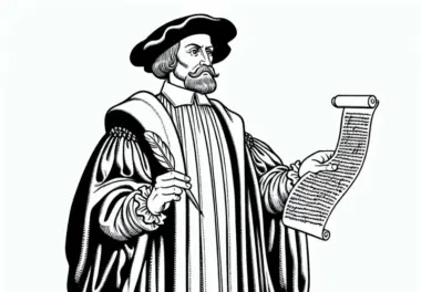 Martin Luther Malvorlage zur Reformation – Kostenlos!
